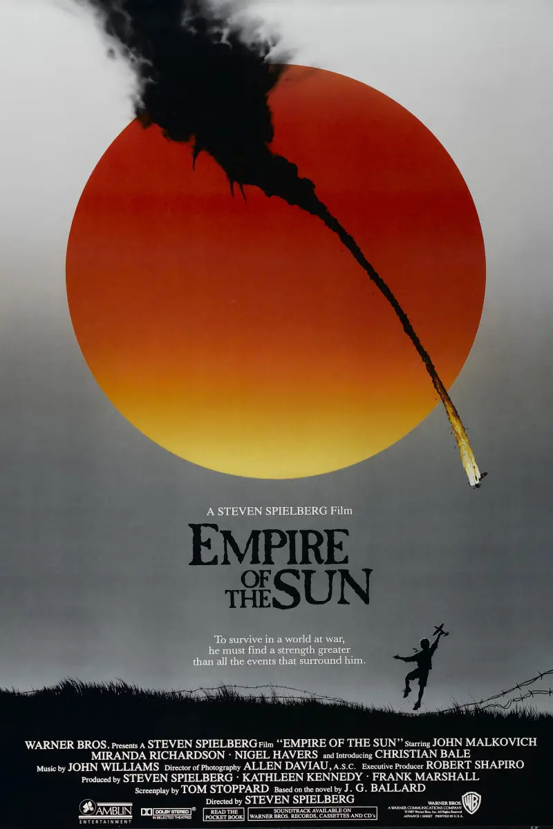 Filmo "Saulės imperija" plakatas