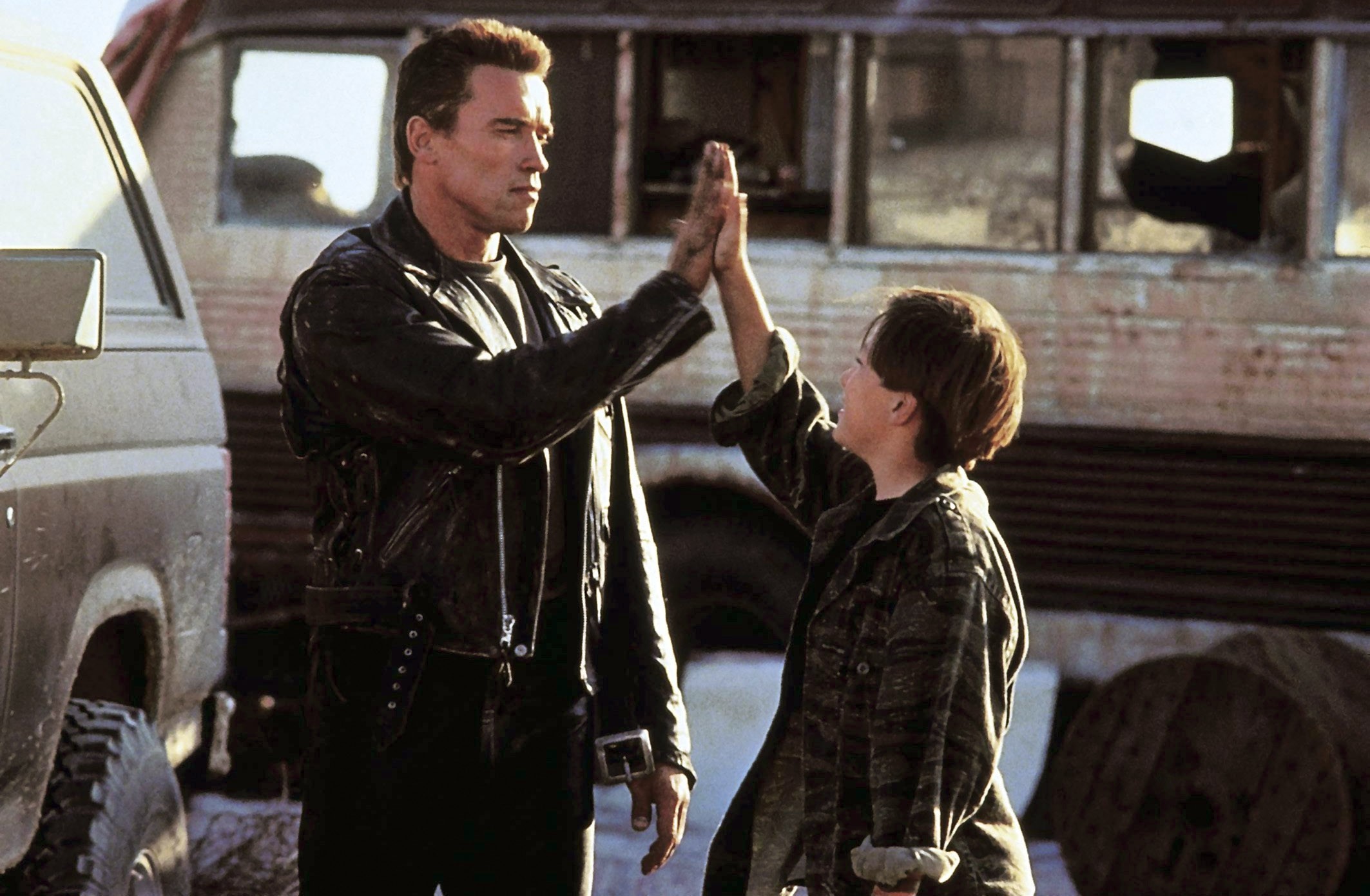 Scena iš filmo „Terminatorius 2: Paskutinio teismo diena