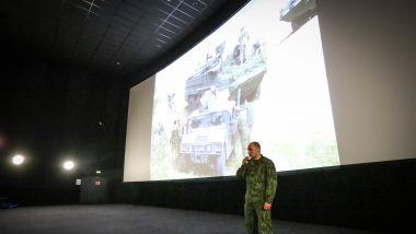 FOTOREPORTAŽAS: Specialios premjeros metu filmą „Įniršis“ stebėjo kariai ir žinomi žmonės (21)