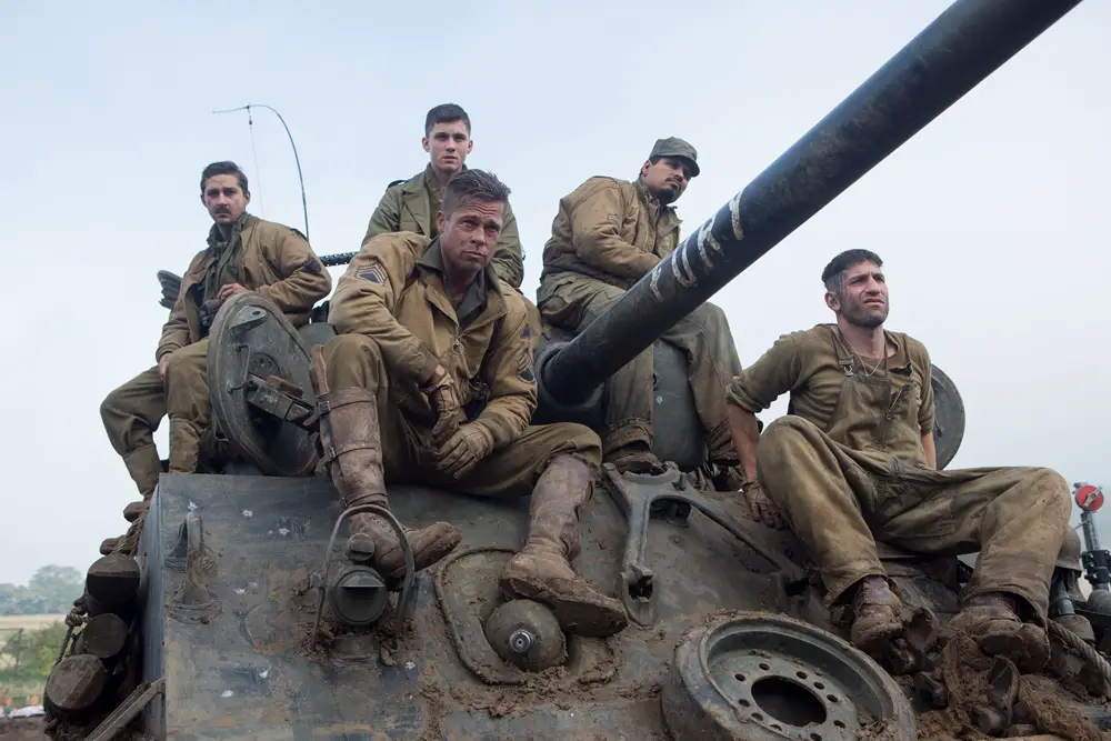 Bradas Pittas filme „Įniršis“ karo įkarštyje demonstruos neįtikėtiną tvirtybę ir įkvėps karius (1)
