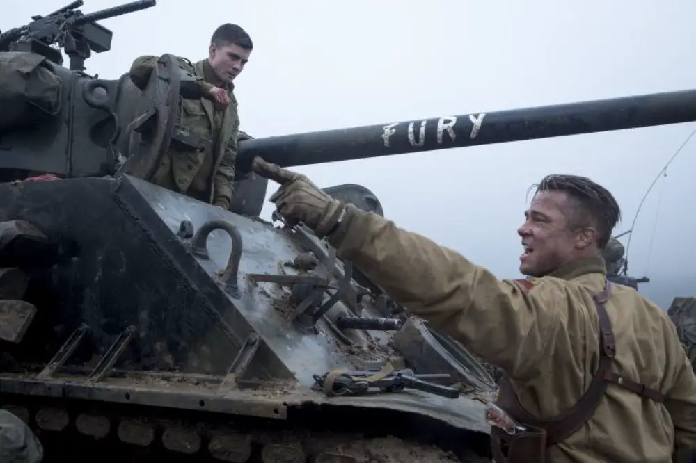 Bradas Pittas filme „Įniršis“ karo įkarštyje demonstruos neįtikėtiną tvirtybę ir įkvėps karius (4)