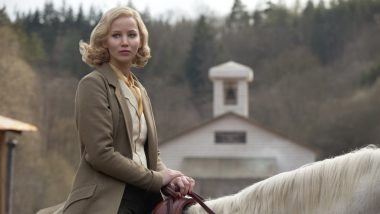 Jennifer Lawrence gerbėjai dramoje „Serena“ išvys šaltakraujišką gražuolę, nebijančią susitepti rankų dėl meilės ir verslo (2)