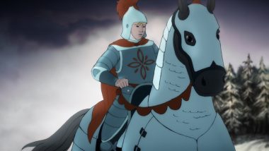 Animaciniame filme „Aukso žirgas“ – sakmės apie Saulės išvaduotoją motyvai ir senųjų lietuvių karių įkvėpti herojaus šarvai (1)