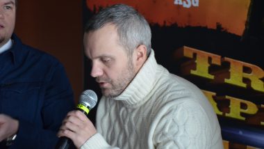Vilniuje pristatytas naujasis lietuviškas filmas „Traukinio apiplėšimas, kurį įvykdė Saulius ir Paulius“ (8)