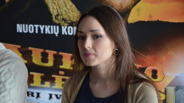Vilniuje pristatytas naujasis lietuviškas filmas „Traukinio apiplėšimas, kurį įvykdė Saulius ir Paulius“ (2)