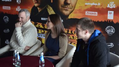 Vilniuje pristatytas naujasis lietuviškas filmas „Traukinio apiplėšimas, kurį įvykdė Saulius ir Paulius“ (5)