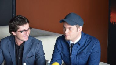 Vilniuje pristatytas naujasis lietuviškas filmas „Traukinio apiplėšimas, kurį įvykdė Saulius ir Paulius“ (9)