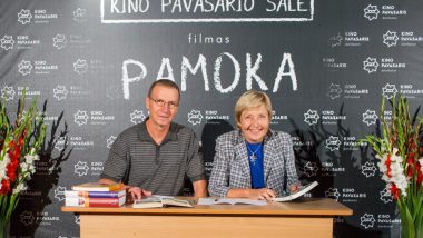 „Kino pavasaris“ sugrąžino į mokyklos suolą ir  pristatė rudens renginius (15)
