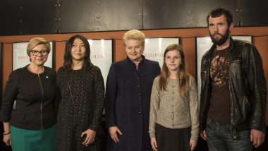 M. Kvedaravičiaus filmo „Mariupolis“ nacionalinėje premjeroje apsilankė ir LR Prezidentė (1)