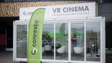 „Kino pavasaris“ prasidėjo: atidaryta pirmoji Lietuvoje virtualios realybės kino salė (3)