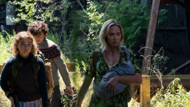 Kaip Johnas Krasinski įtikino Emily Blunt imtis „Tylos zonos“ tęsinio (1)