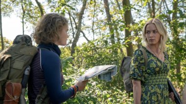 Kaip Johnas Krasinski įtikino Emily Blunt imtis „Tylos zonos“ tęsinio (6)